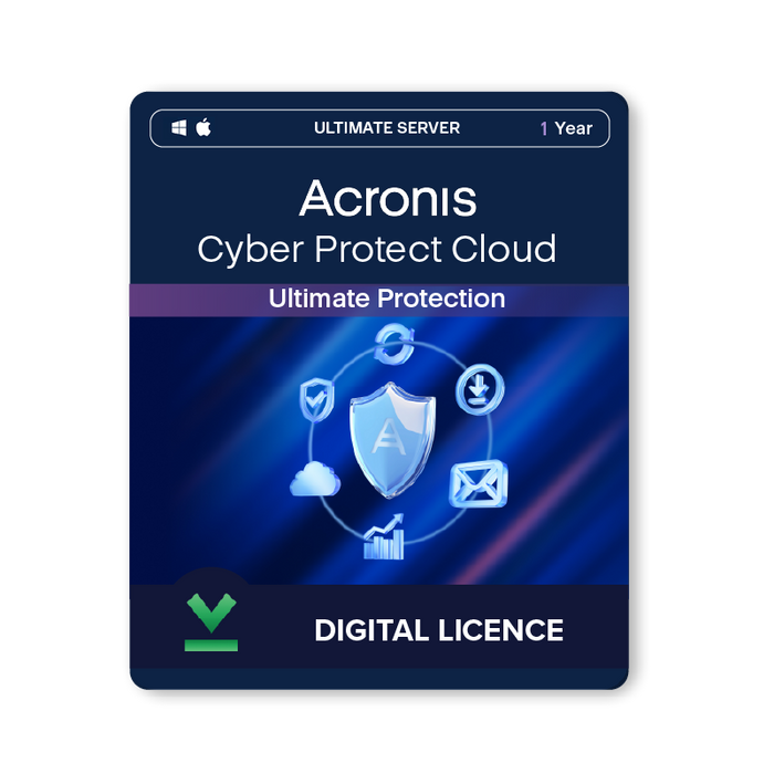 Acronis Cyber Protect Cloud - Ultimate Protection  | 1 Year | Different Licensing Options - Digital Licence