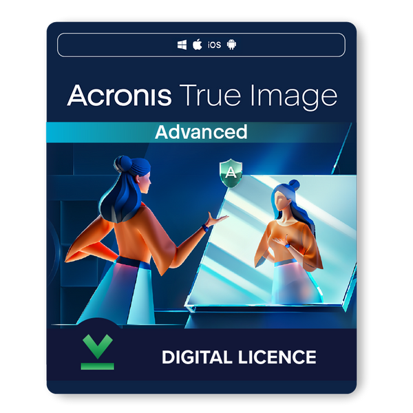 Acronis True Image Advanced | 1 год | Различные варианты устройств — цифровая лицензия