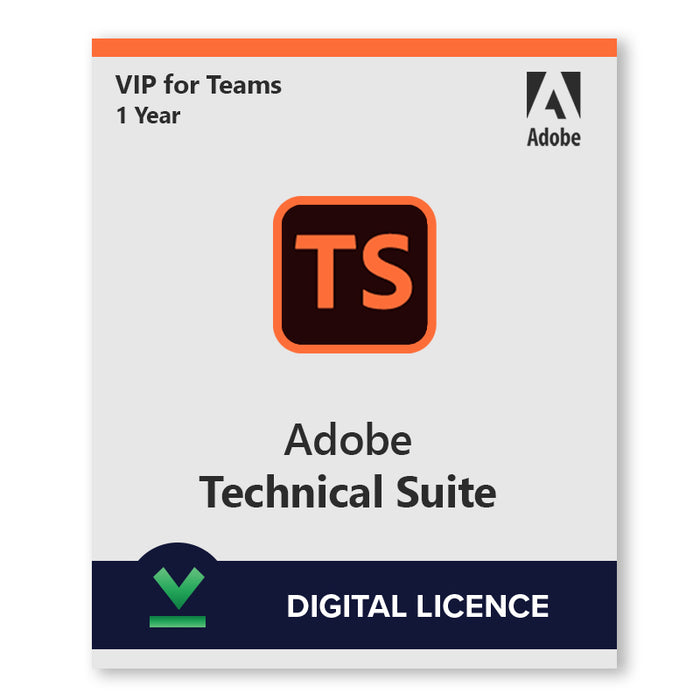 Suite técnica de Adobe VIP | 1 año | Licencia Digital