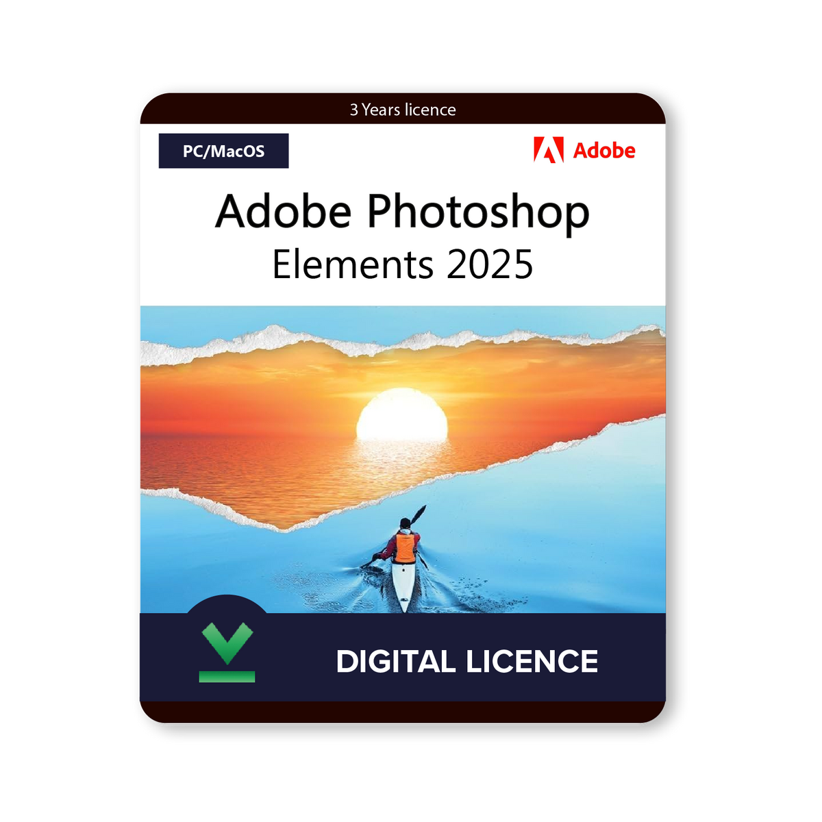 Buy Adobe Photoshop Elements 2025 PC/Mac | 3 Years | Digital