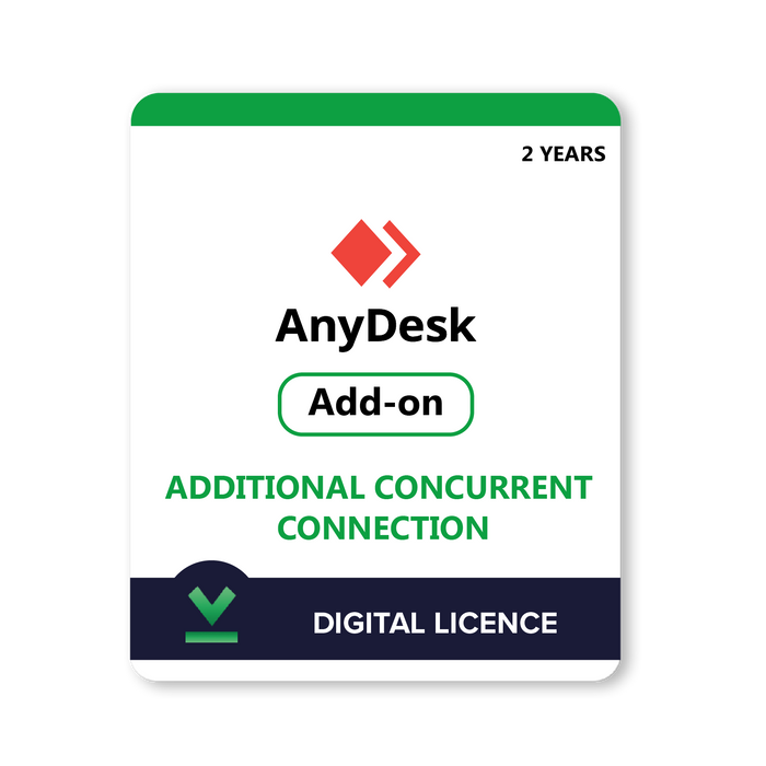 AnyDesk Add-On Additional Concurrent Connection | Различни варианти за срок на абонамента - Дигитален лиценз