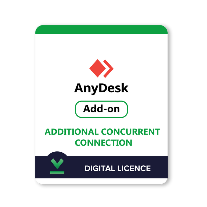 AnyDesk Add-On Additional Concurrent Connection | Различни варианти за срок на абонамента - Дигитален лиценз