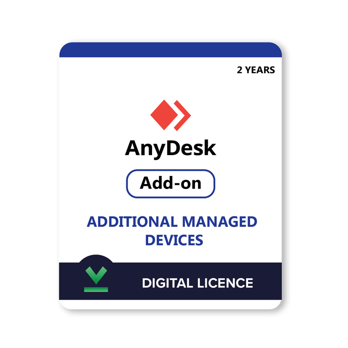 AnyDesk Add-On  Additional Managed Devices  | Различни варианти за срок на абонамента - Дигитален лиценз