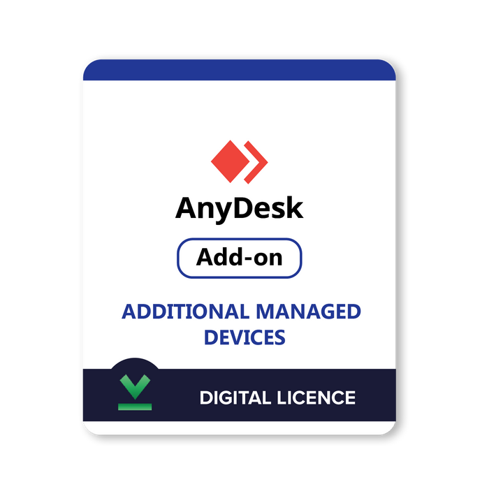 AnyDesk Add-On  Additional Managed Devices  | Различни варианти за срок на абонамента - Дигитален лиценз