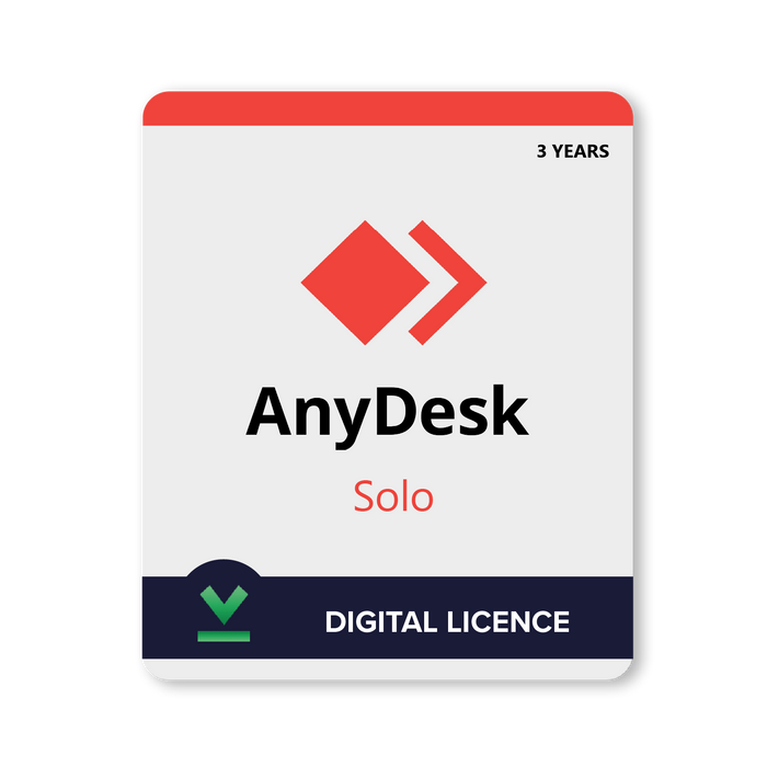 AnyDesk Solo | Different Subscription Term Options - Digital Licence