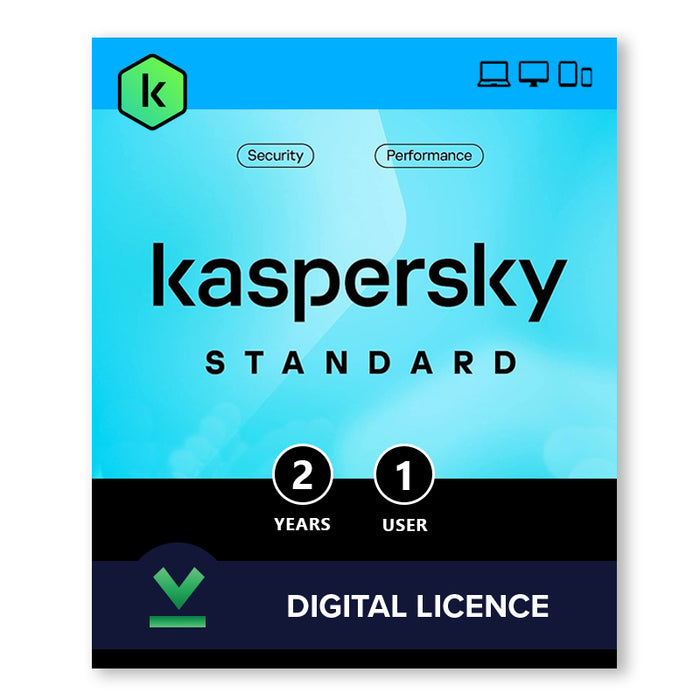 Kaspersky Standard 1 Device | 2 Years - Digital Licence