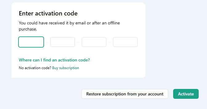 Kaspersky installation steps