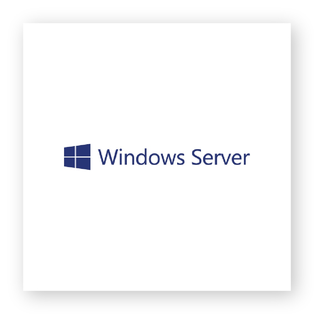‣ Microsoft serveris                                