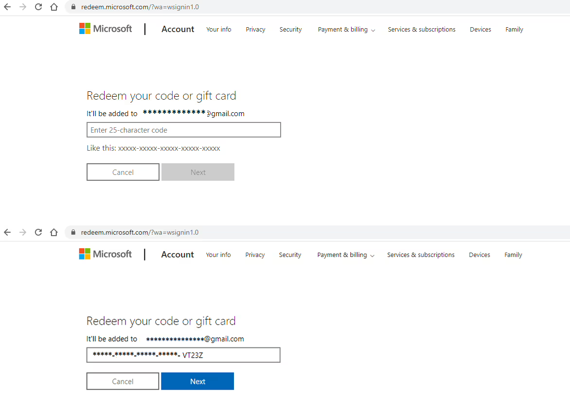 Microsoft 365 installation steps
