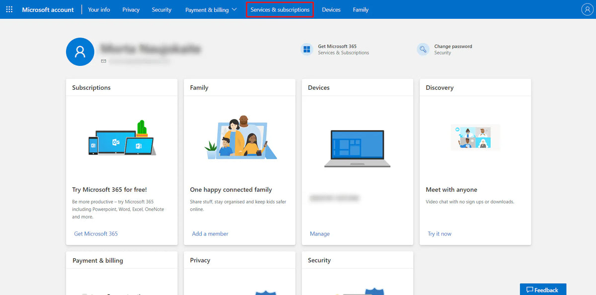 Microsoft 365 installation steps