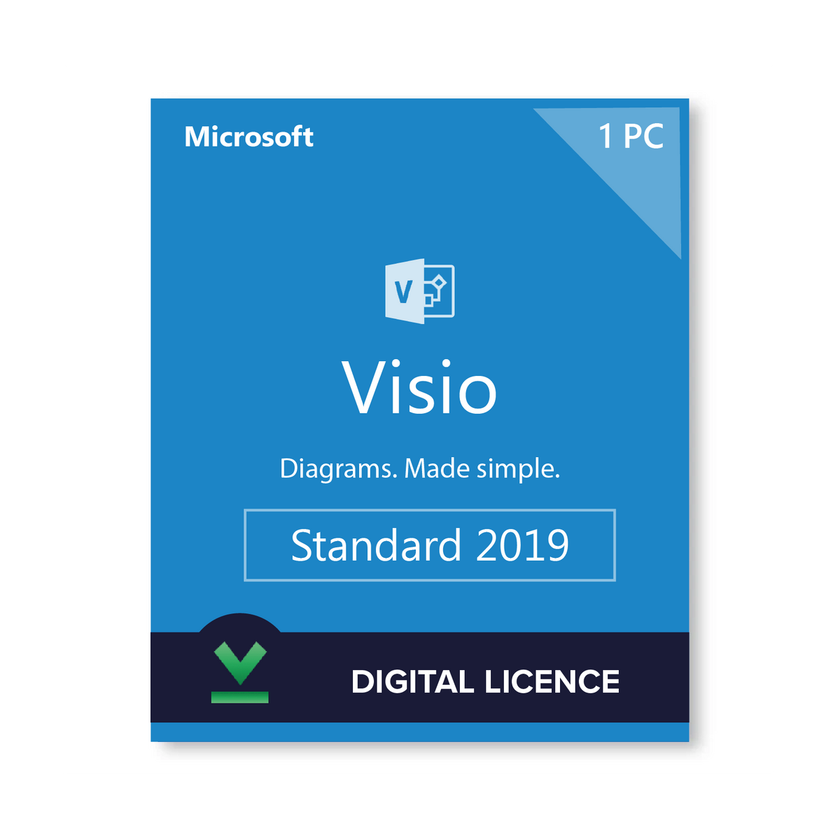 Buy Visio Standard 2019 | Digital Delivery | LicenceDeals.com