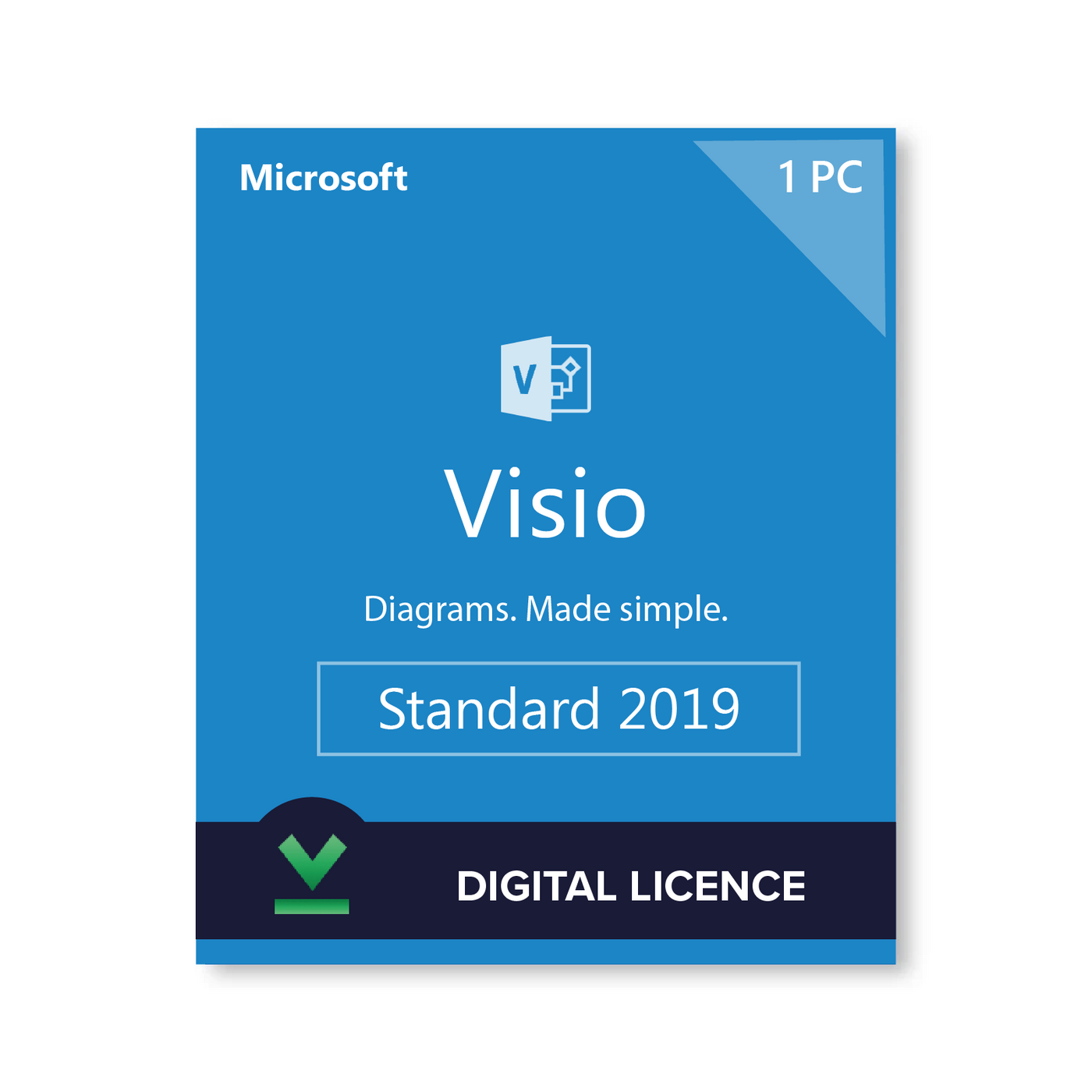 Buy Visio Standard 2019 | Digital Delivery | LicenceDeals.com