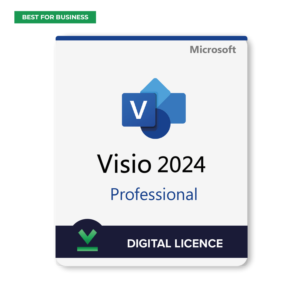 Microsoft Visio 2024 Professional - 1 PC - Retail Sealed Pack (USB)