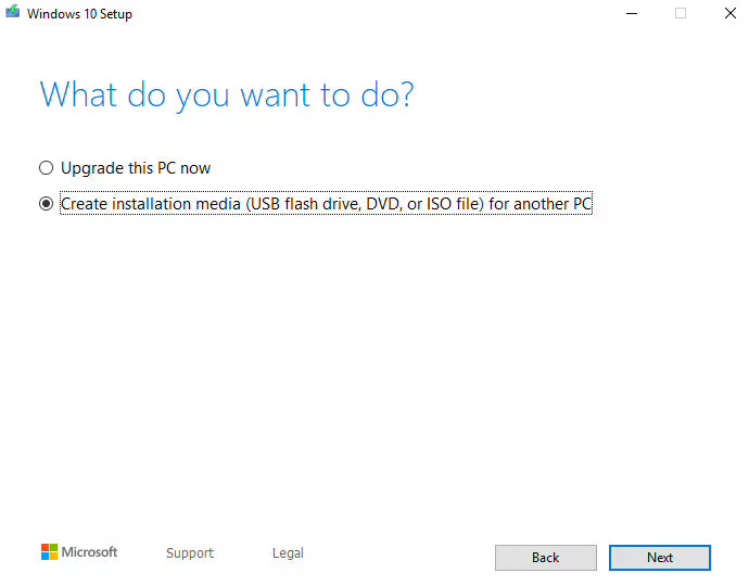 Windows 10/11 installation steps