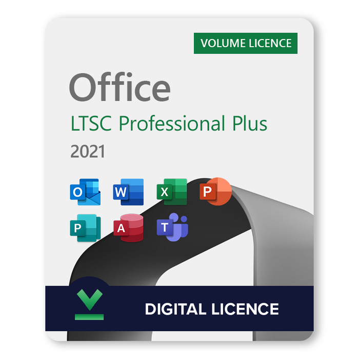Microsoft Office 2021 LTSC Professional Plus (apjoma) digitālā licence
