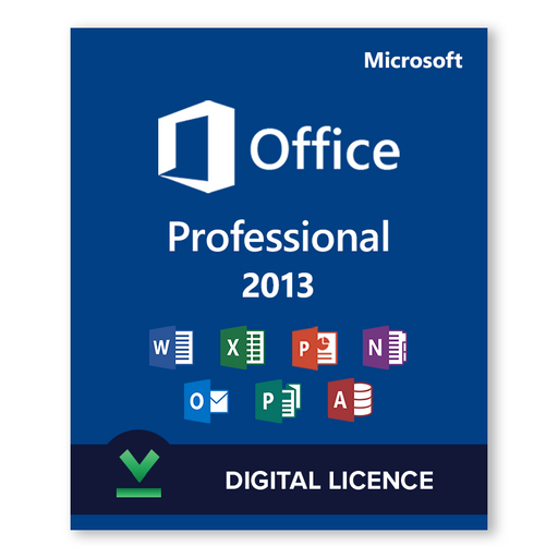 Microsoft Office Professional 2013 - download digital licence