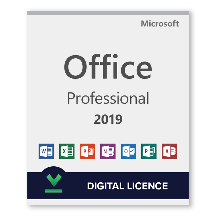 Microsoft Office 2019 Professional digitālā licence