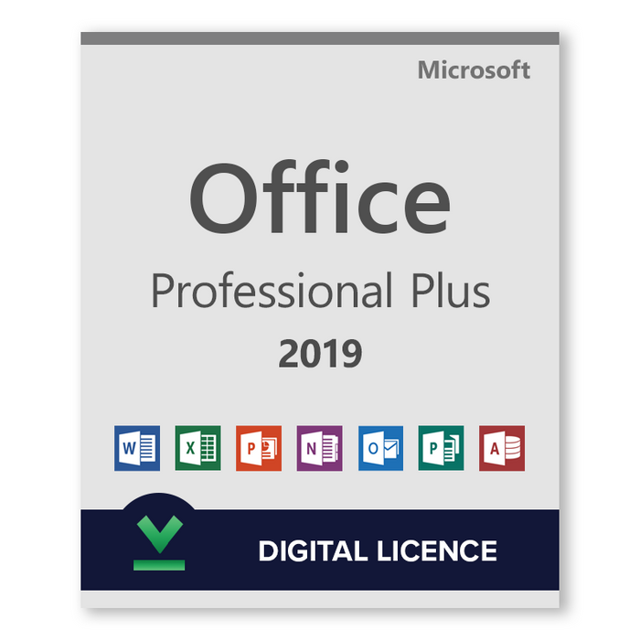 Microsoft Office 2019 Professional Plus Digitālā licence