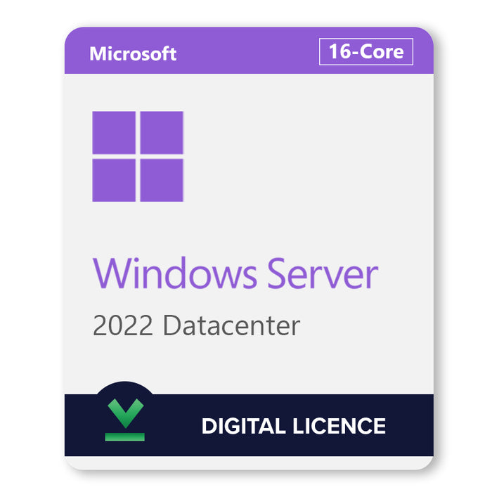 Windows Servidor 2022 Datacenter Licencia digital