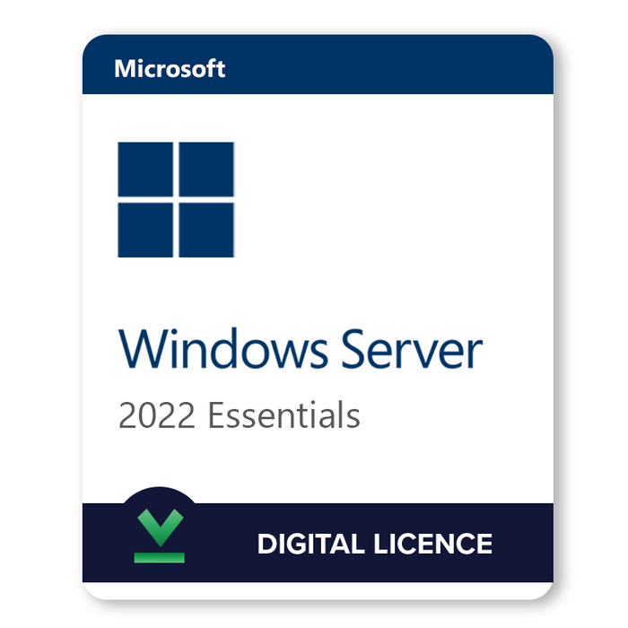 Microsoft Windows Server 2022 Essentials - Digital Licence