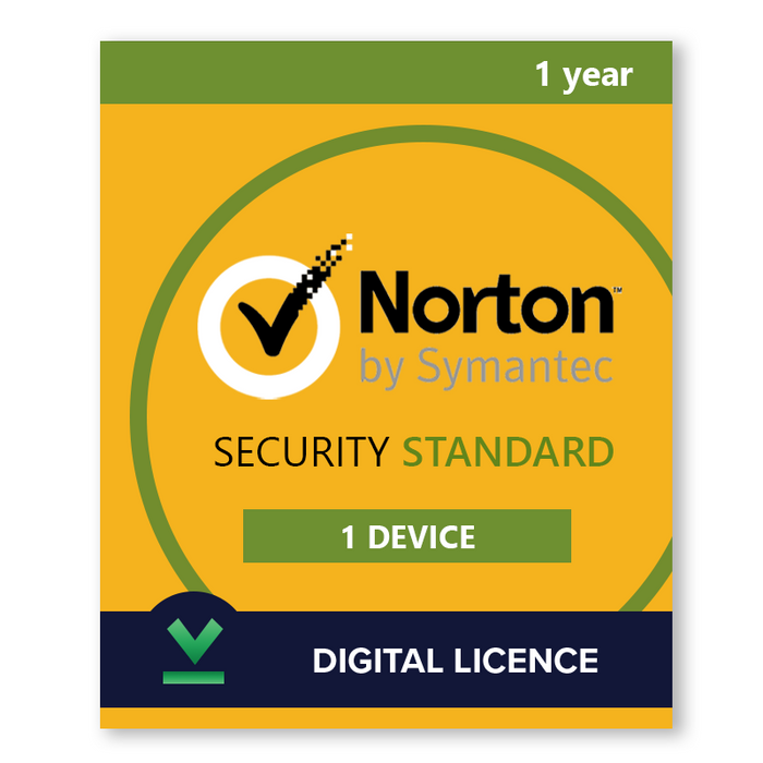 Norton Security Standard 1 Device | 1 Year - Digital Licence