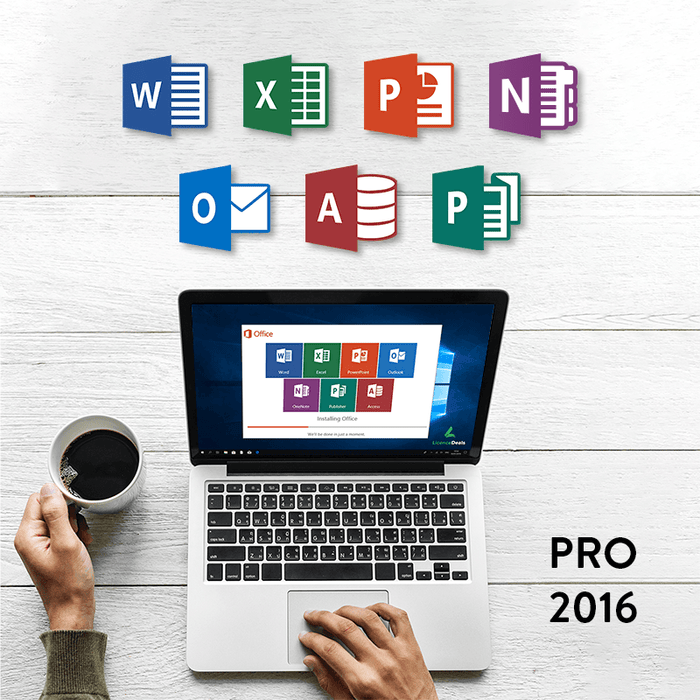 Microsoft Office 2016 Professionnel - Licence en téléchargement