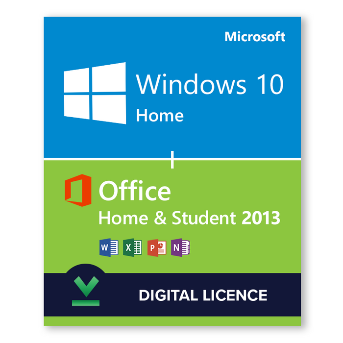Compra Windows 10 Home + Office Home and Student 2013 