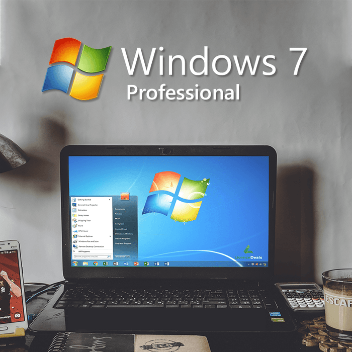 Windows 7 Professionnel SP1 - Licence en téléchargement