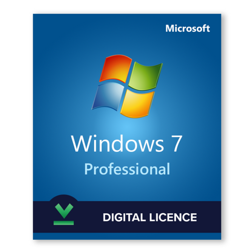 Windows 7 Professionnel - téléchargez la licence numérique
                                